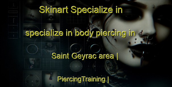 Skinart Specialize in specialize in body piercing in Saint Geyrac area | PiercingTraining | PiercingClasses | SkinartTraining-France